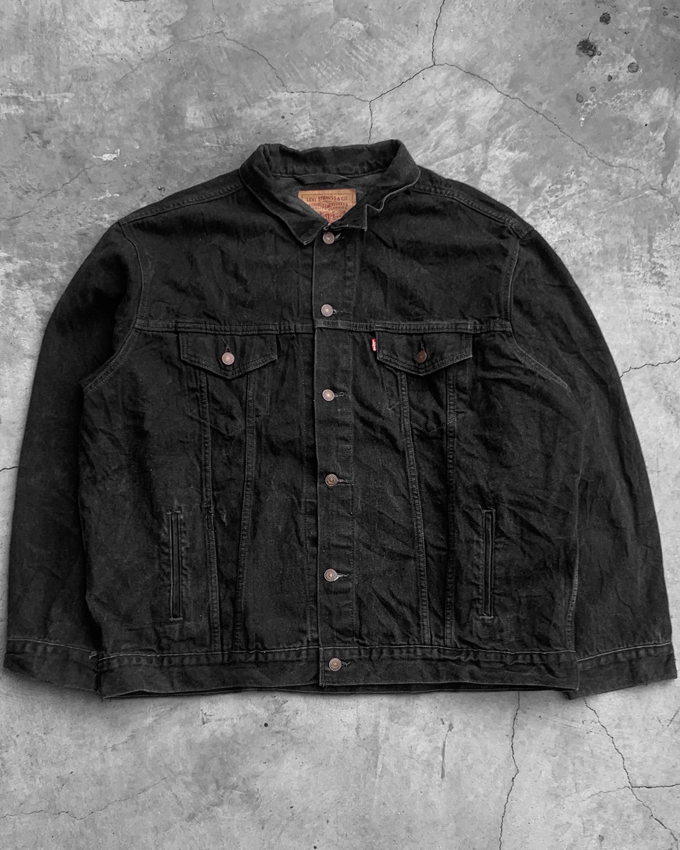 Levi's Black Denim Trucker Jacket - 1990s – UNSOUND RAGS