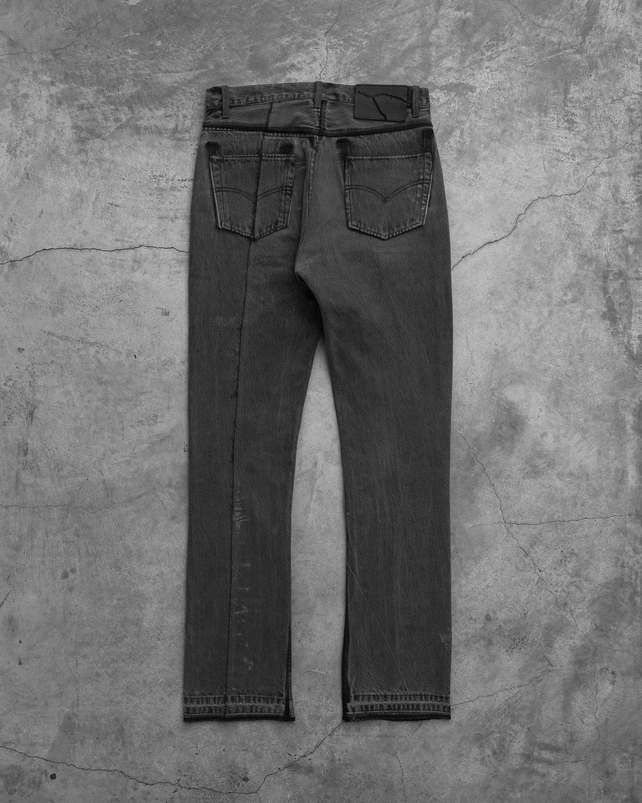 alound VINTAGE BLACK DENIM PANTS 最終 alound VINTAGE BLACK DENIM PANTS