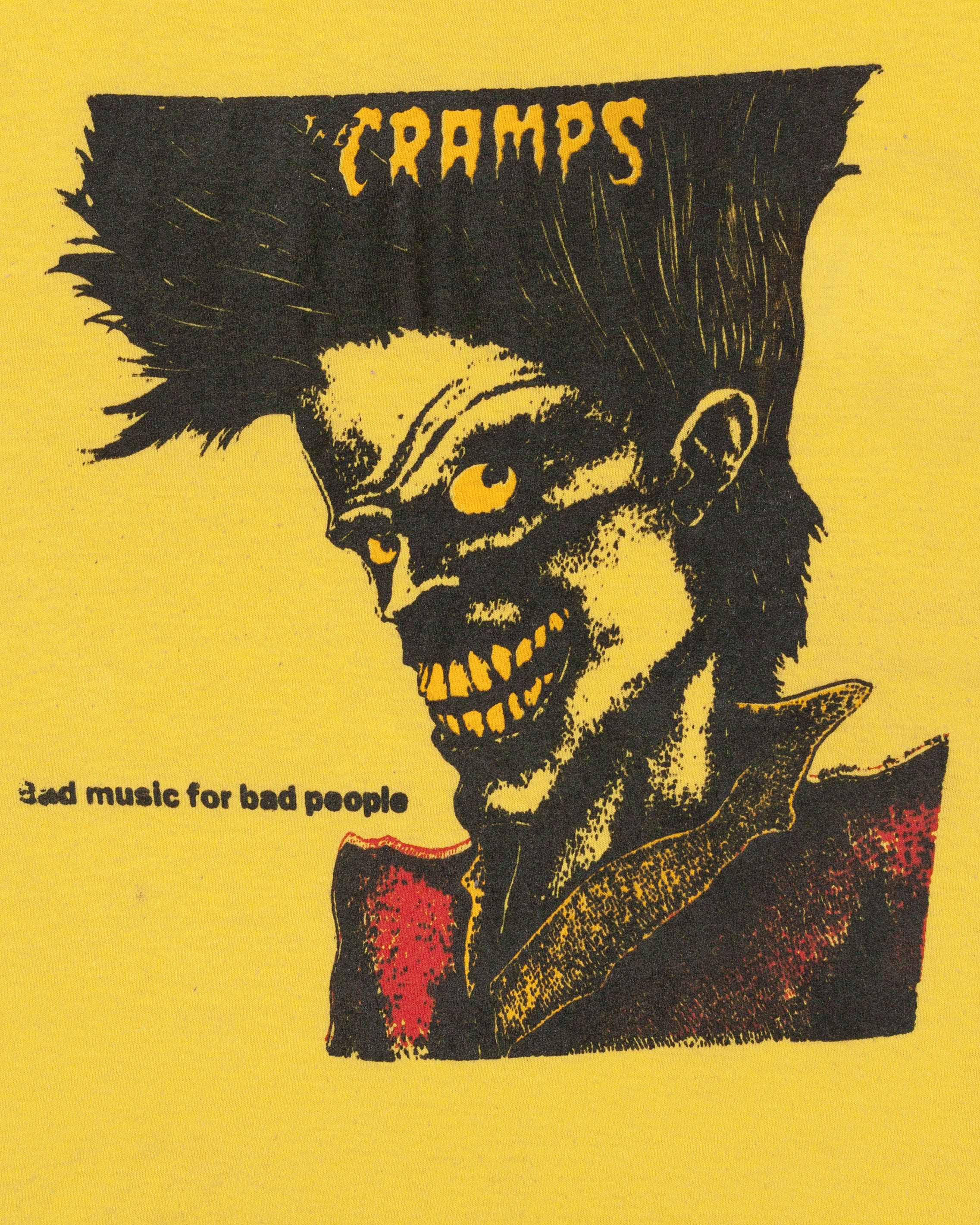 Maglietta The Cramps The Cramps T-Shirt Bad Music For Bad People Da Maglietta The Cramps The Cramps T-Shirt Bad Music For Bad People Da