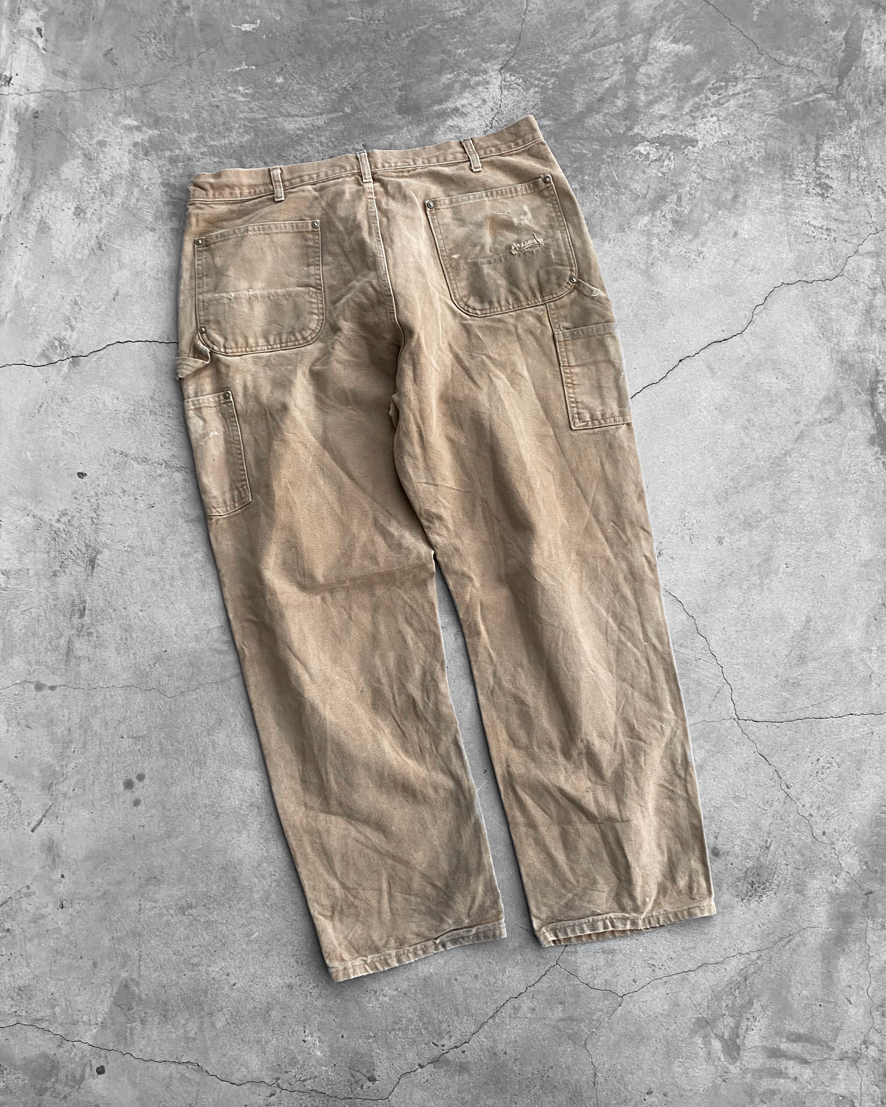 Carhartt Dirty Tan Double Knee Work Pants - 1990s – UNSOUND RAGS