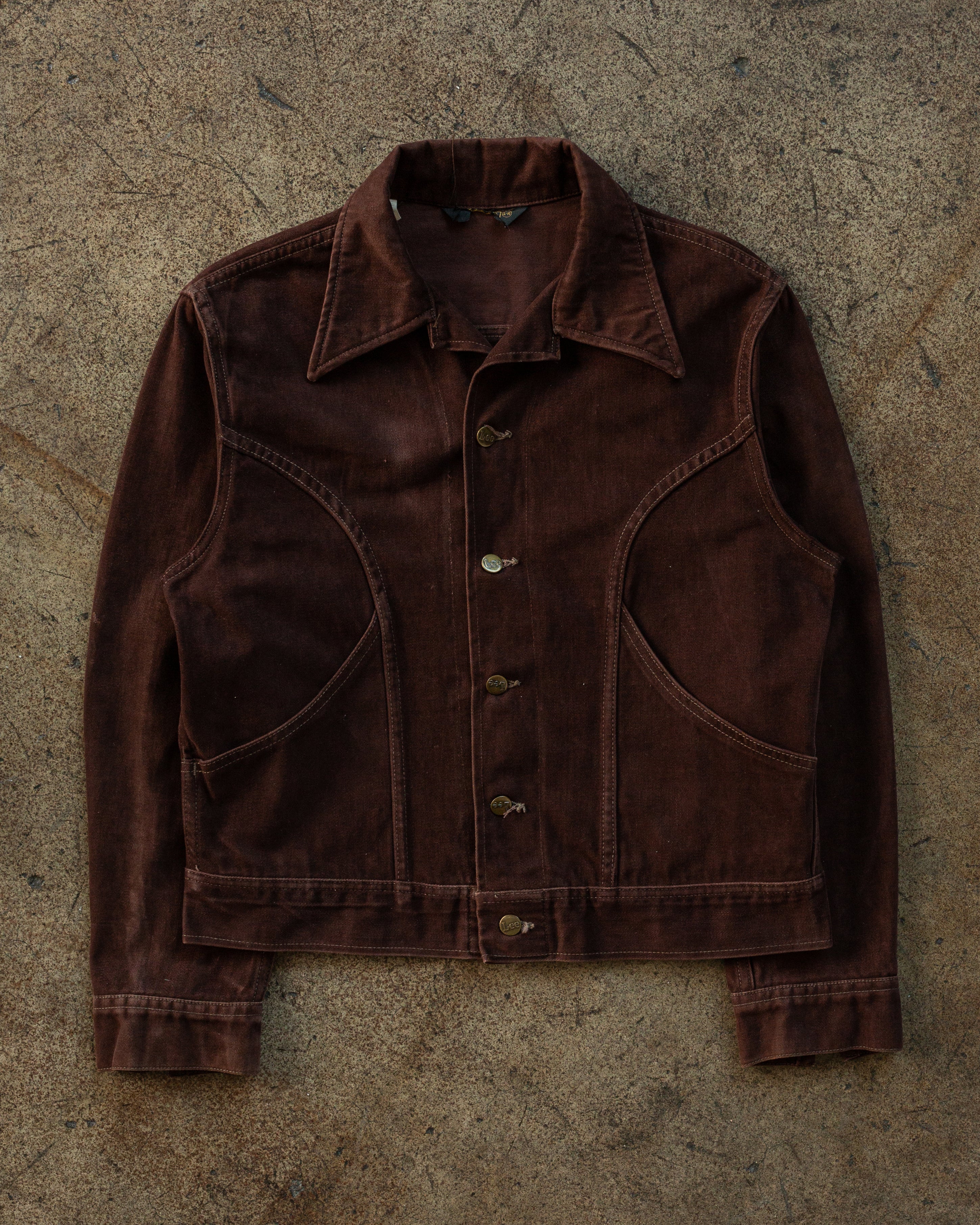 Lee Brown Western Moleskin Jacket - 1970s