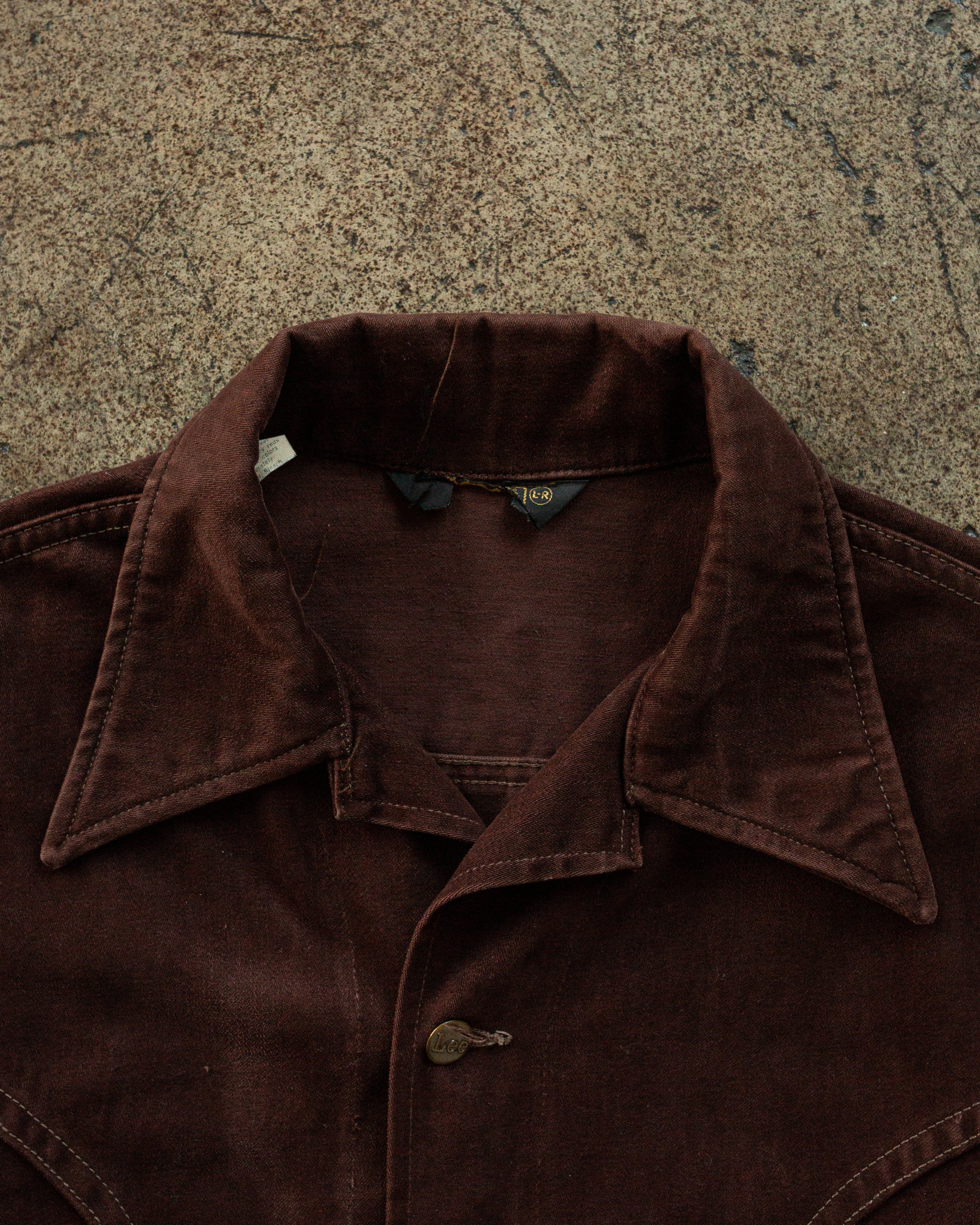 Lee Brown Western Moleskin Jacket - 1970s – UNSOUND RAGS