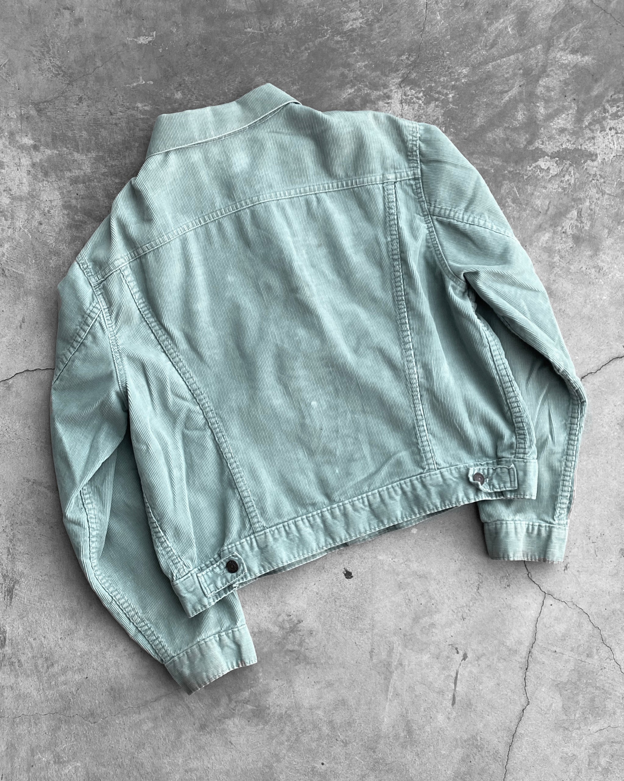 Levi's Mint Green Corduroy Trucker Jacket - 1980s – UNSOUND RAGS