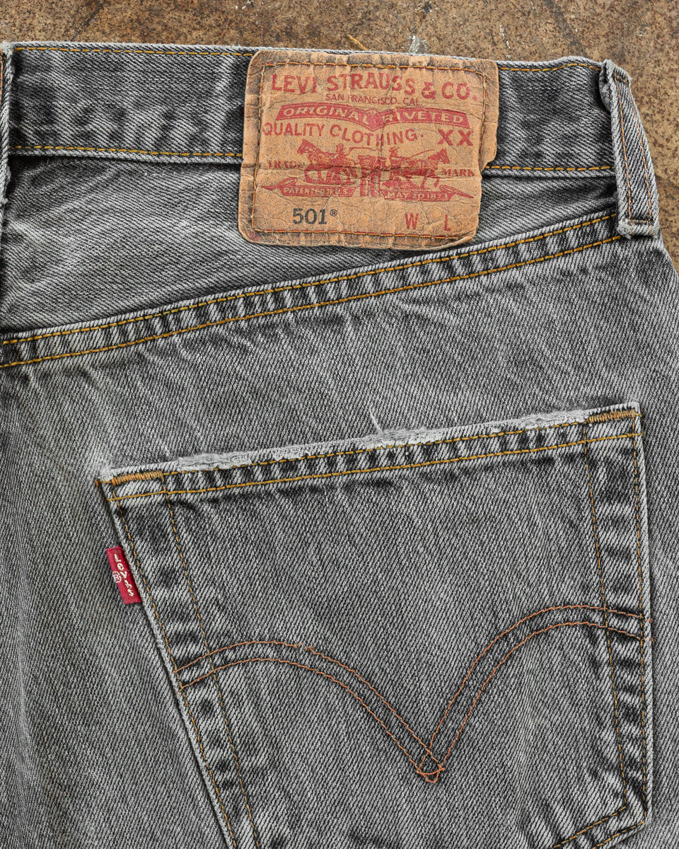 Levi's 501 Faded Grey Jeans – UNSOUND RAGS