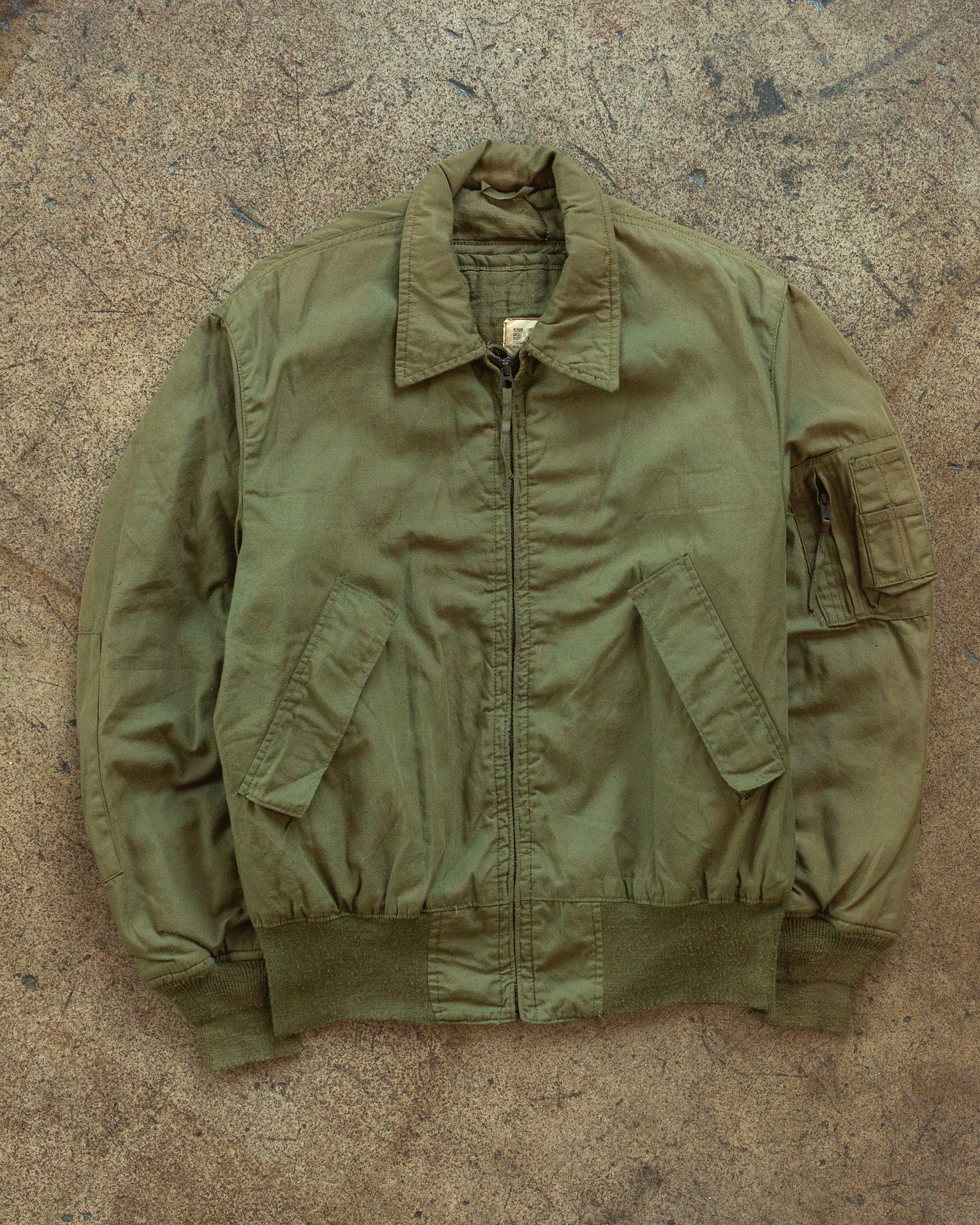Vintage 80s Military Tanker CVC Jacket Sz S VTG RARE FLIGHT