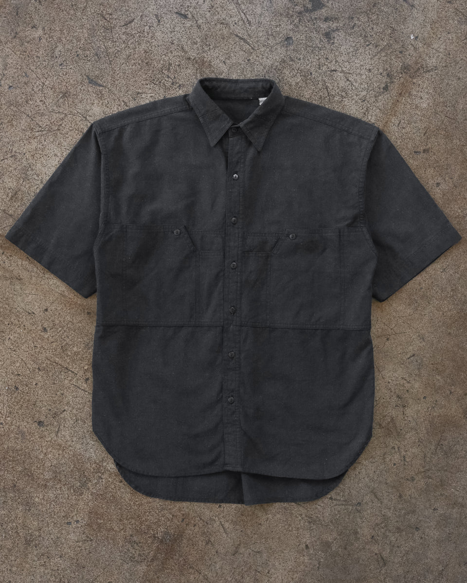 Charcoal Black Multi-pocket Work Shirt – UNSOUND RAGS