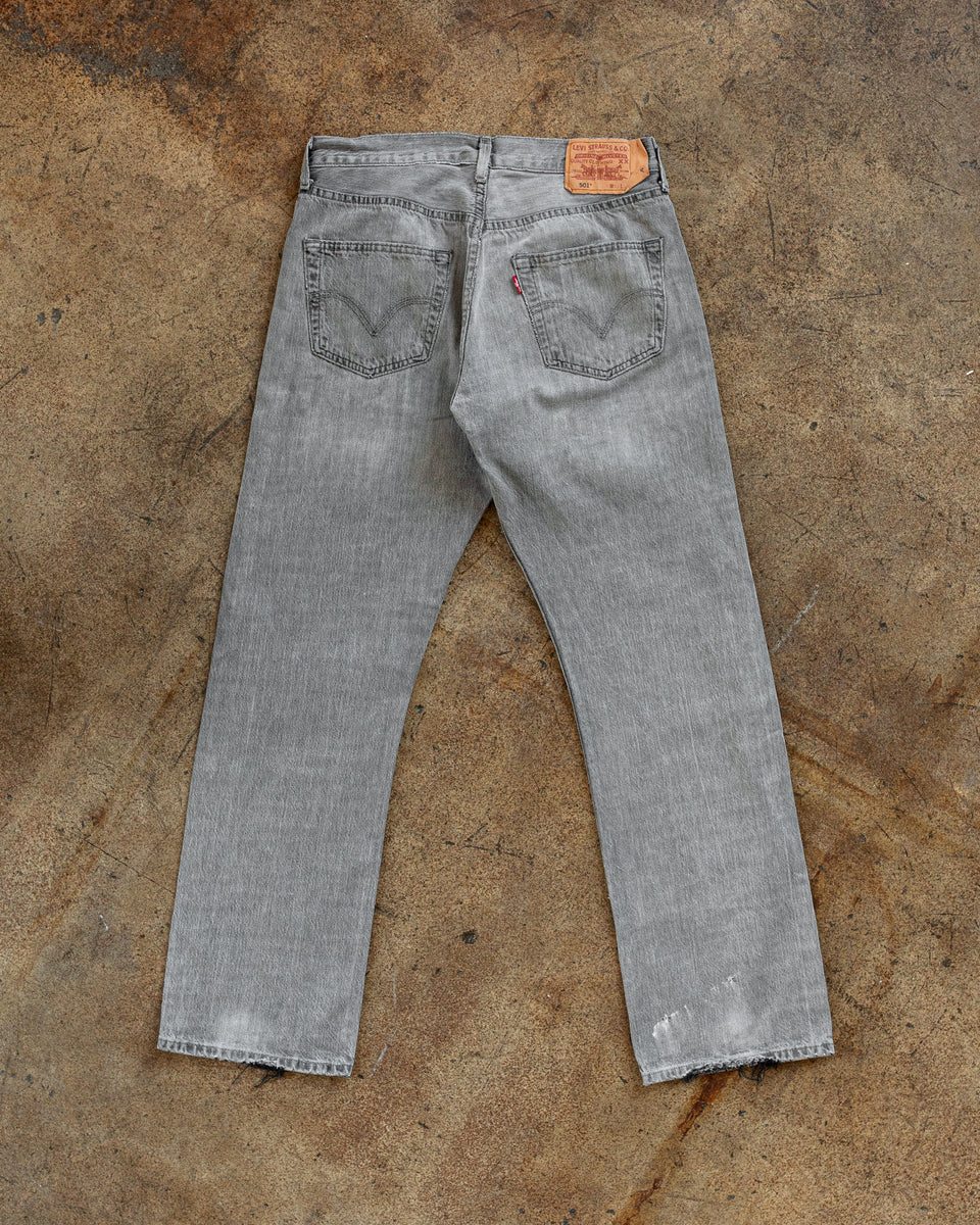 Levi's 501 Light Grey Jeans - 1990s – UNSOUND RAGS