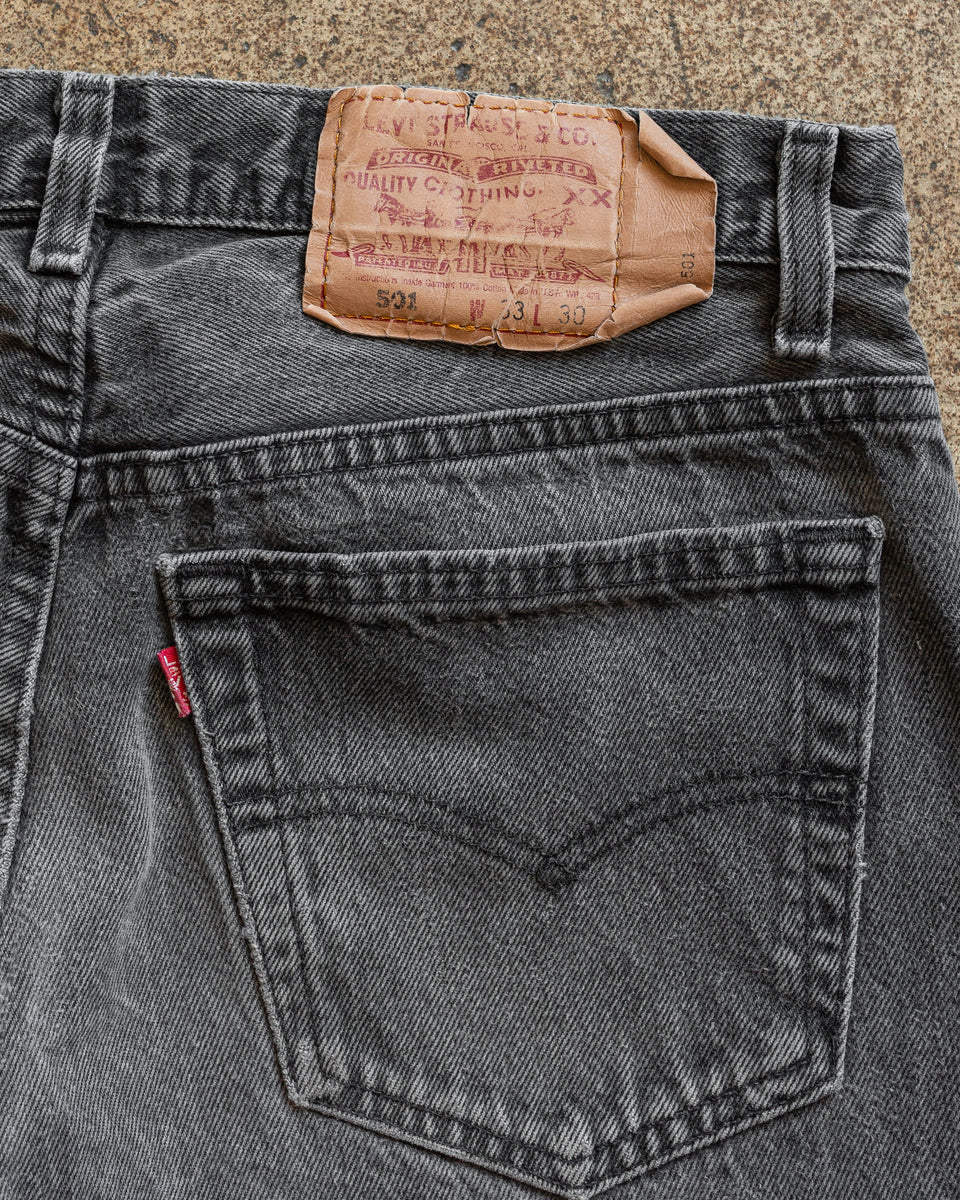 Levi's 501 Grey Jeans - 1990s – UNSOUND RAGS