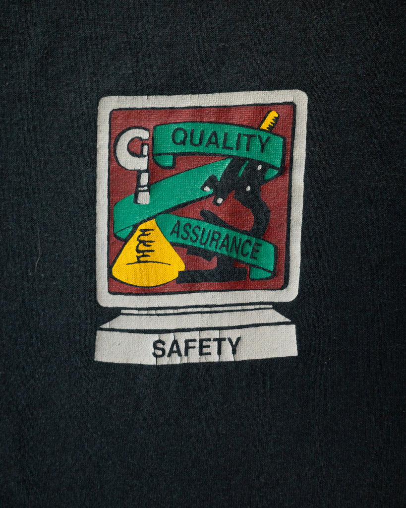 Single Stitched "Quality Assurance" Tee - 1980s detail photo