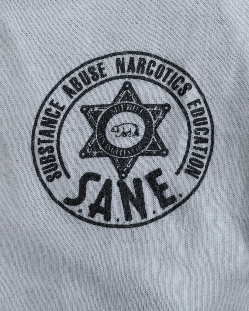 Single Stitched "Sane Kids Say No To..." Tee - 1990s DETAIL PHOTO 2