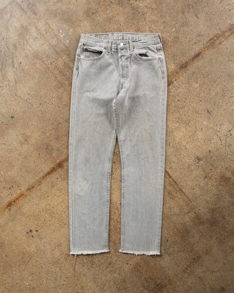 Levi's 501 Light Grey Jeans - 1990s