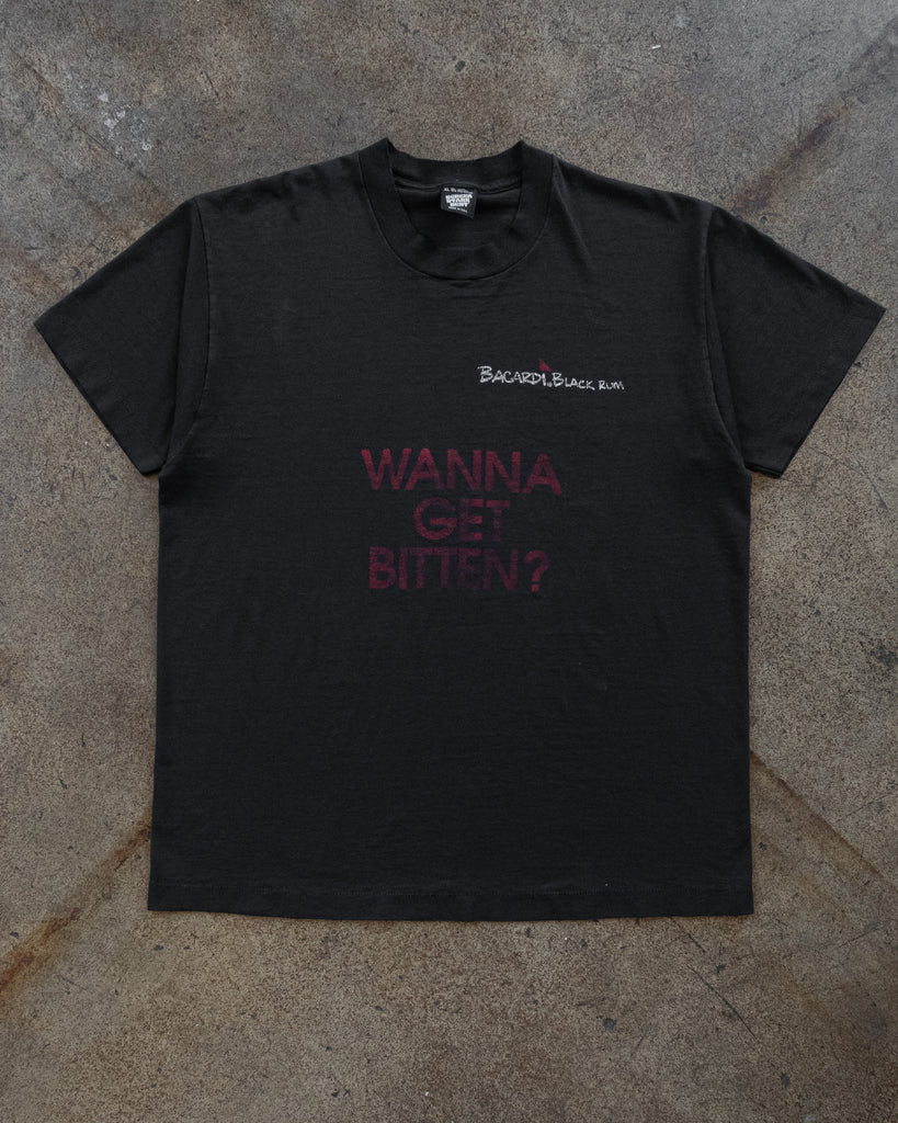 Single Stitched "Wanna Get Bitten?" Faded Tee - 1990s