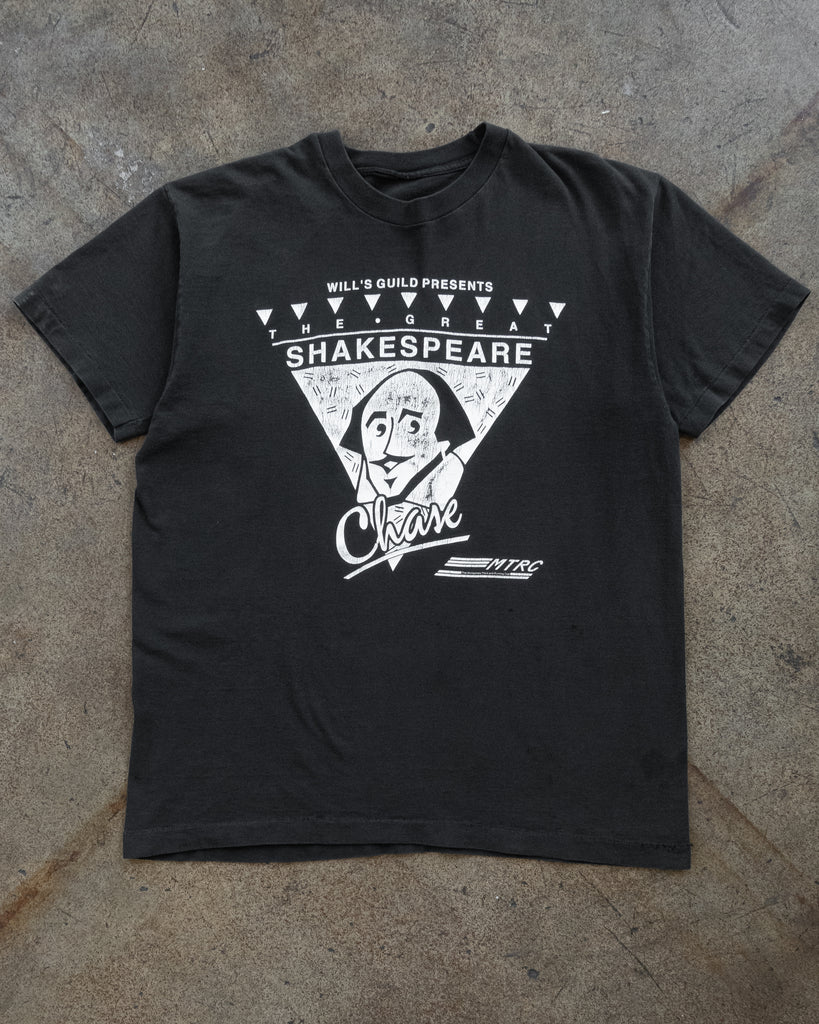 Single Stitched "Shakespeare" Tee - 1990s FRONT PHOTO