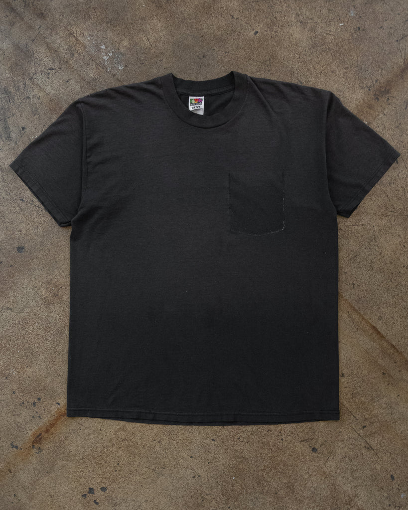 Single Stitched Faded Black "Marie's" Graphic Tee - 1990s - front