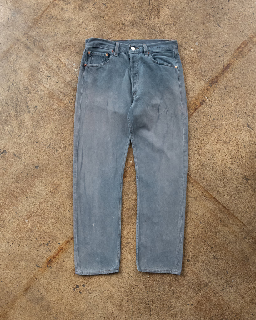 Levi's 501 Sun Faded Faded Blue Jeans - 1990s