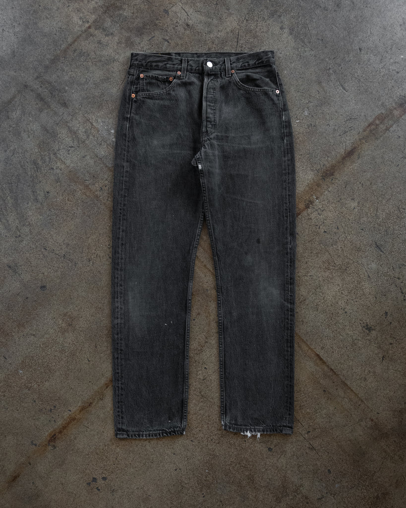 Levi's 501 Faded Grey Jeans - 1990s