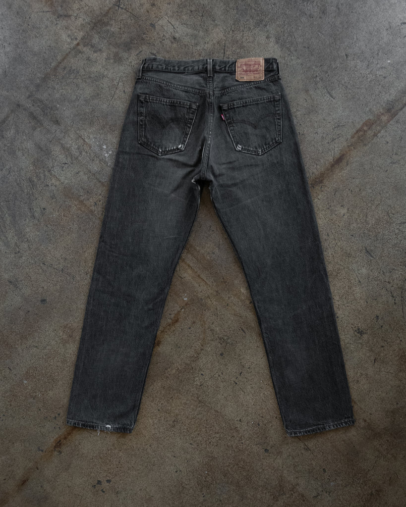Levi's 501 Faded Grey Jeans - 1990s - back