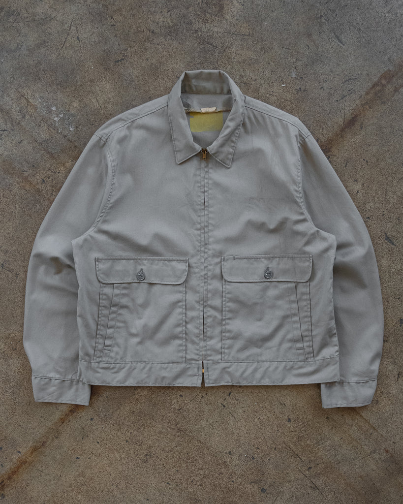 Light Grey Work Jacket - 1960s