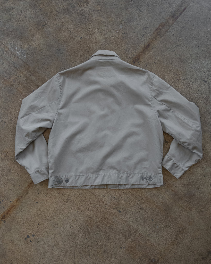 Light Grey Work Jacket - 1960s - back