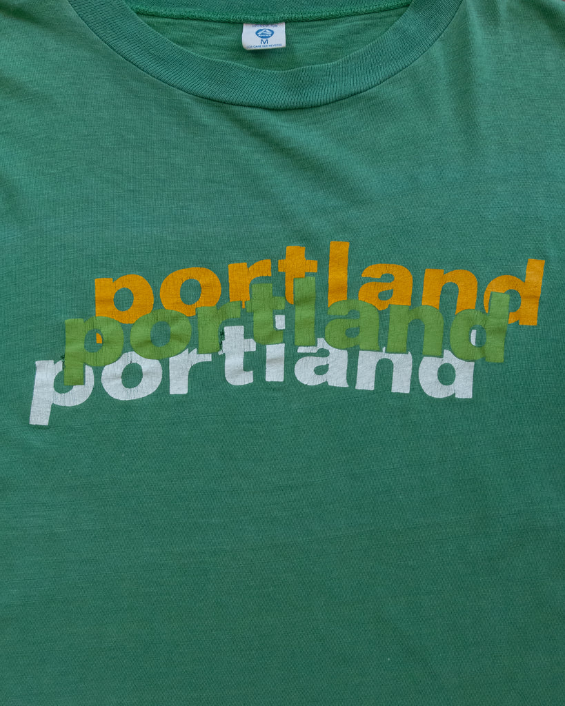 Single Stitched "Portland" Tee - 1980s DETAIL PHOTO