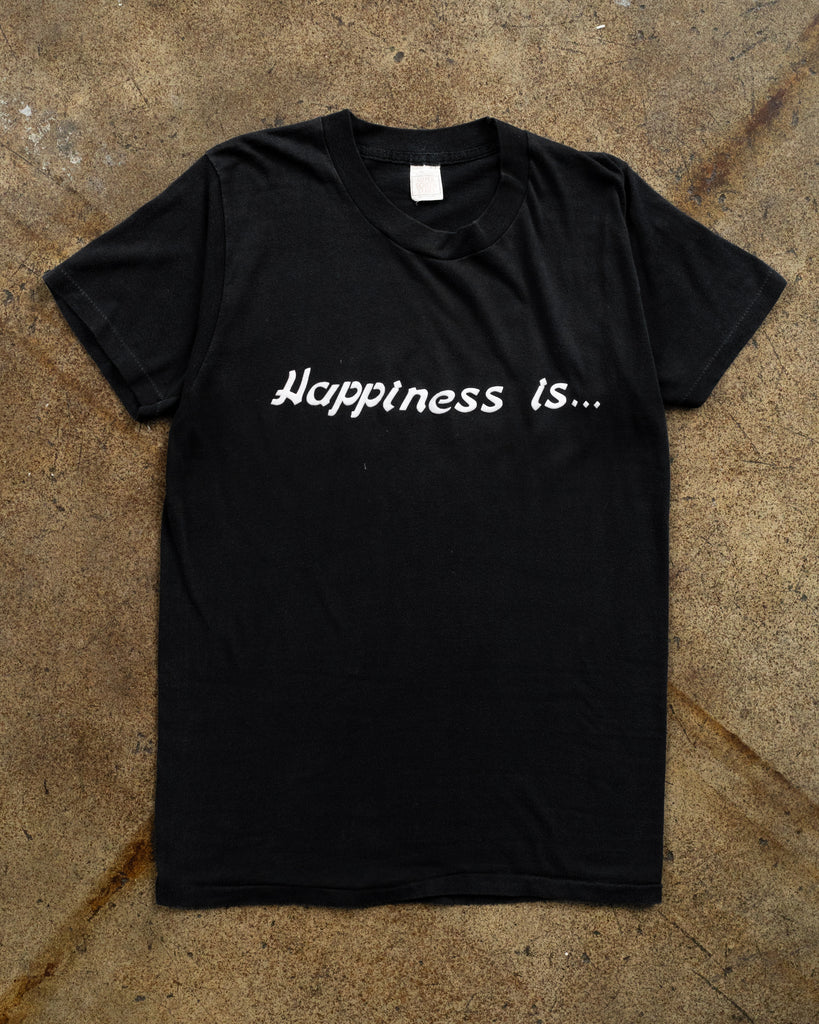 Single Stitched "Happiness Is..." Tee - 1980s