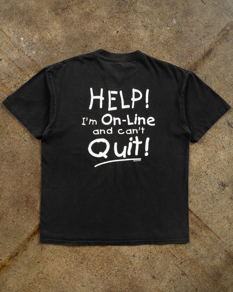 Single Stitched "HELP!" Tee - 1990s