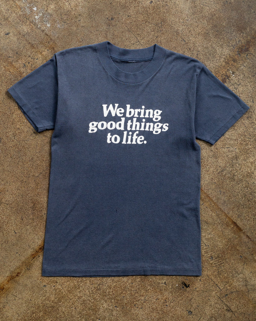 Single Stitched "We Bring Good Things To Life" Tee - 1980s