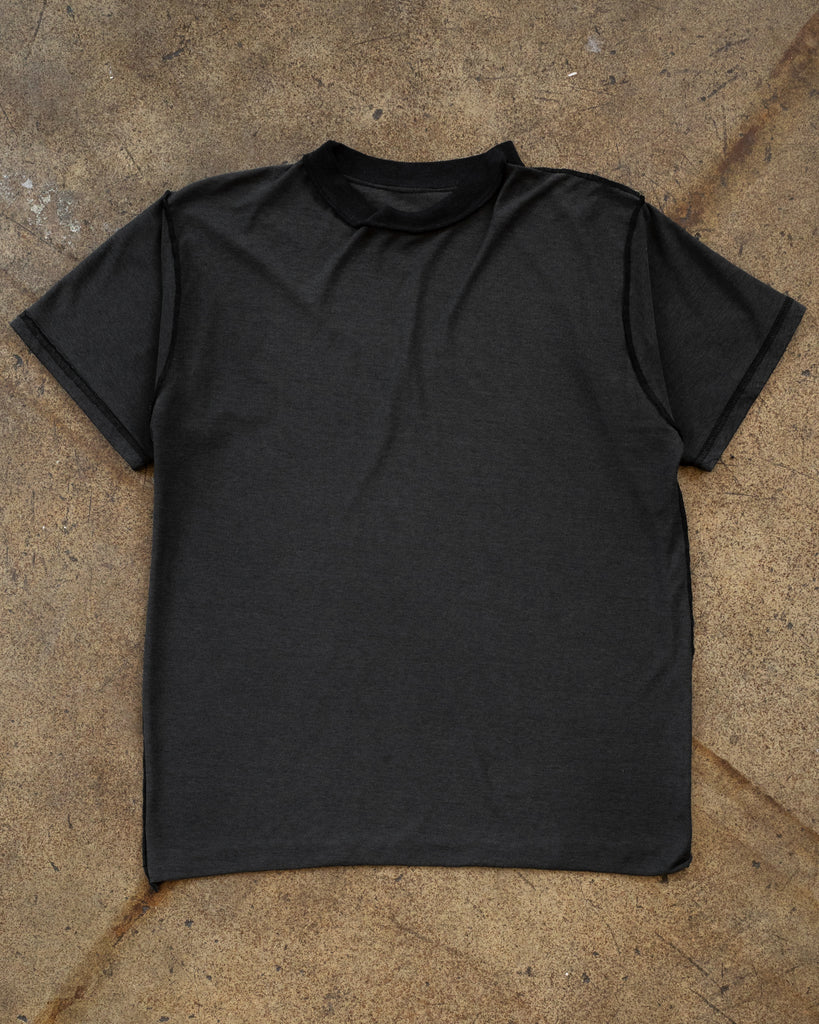 Contrast Collar Inside-Out Tee - 1990s