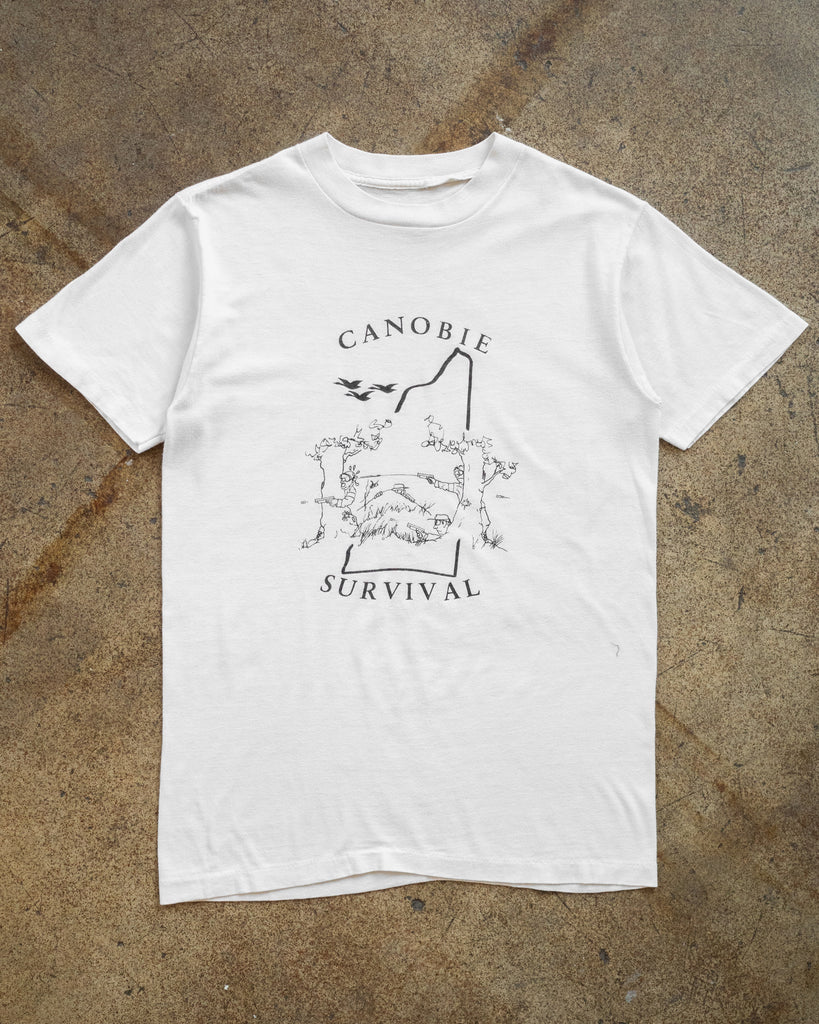 Single Stitched "Canobie Survival" Tee - 1990s