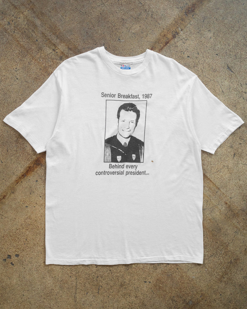 Single Stitched "Senior Breakfast" Tee - 1980s