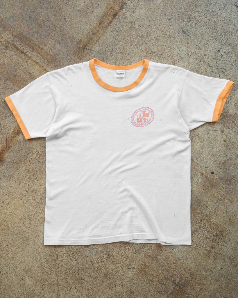Single Stitched "Virginia Polytechnic Institute" Ringer Tee - 1980s