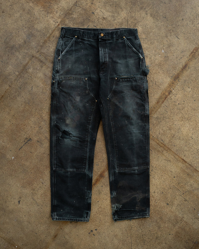 Carhartt Faded & Repaired Double Knee Work Pants - 1990s