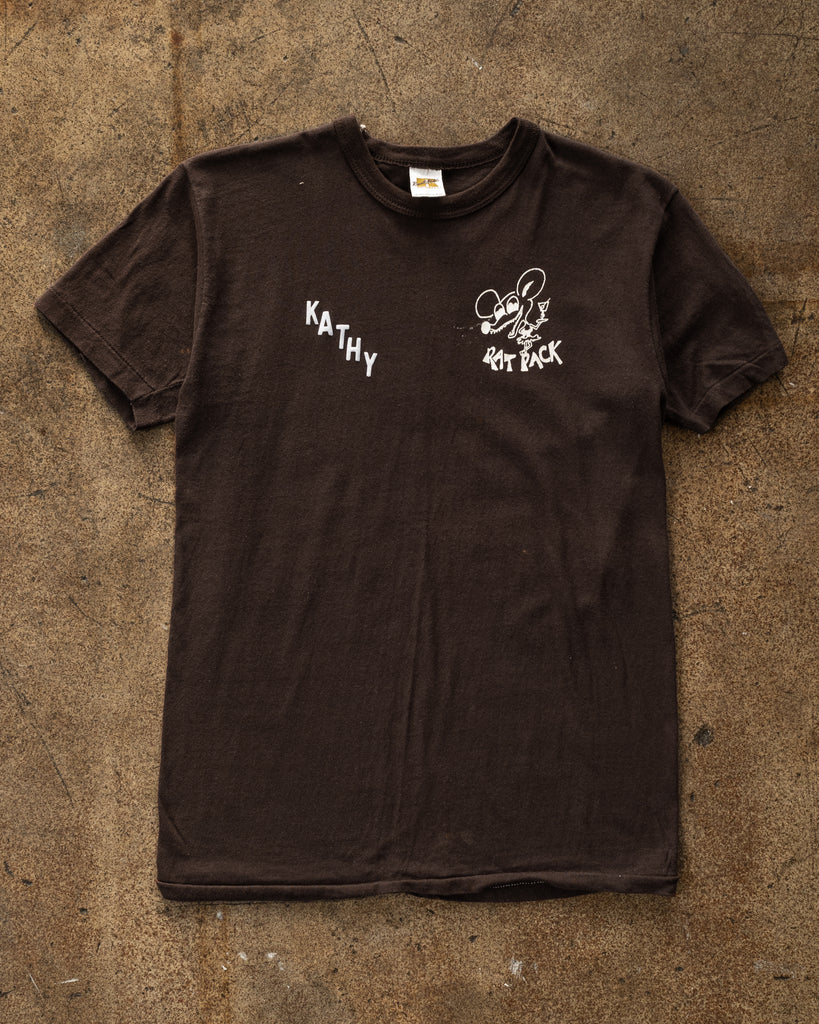 Russell Brown "Rat Pack" Tee - 1970s - Front
