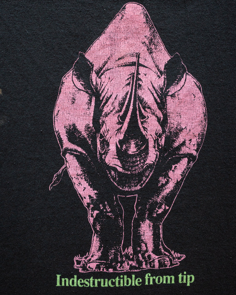 Single Stitched Rhino Tee - 1990s detail photo