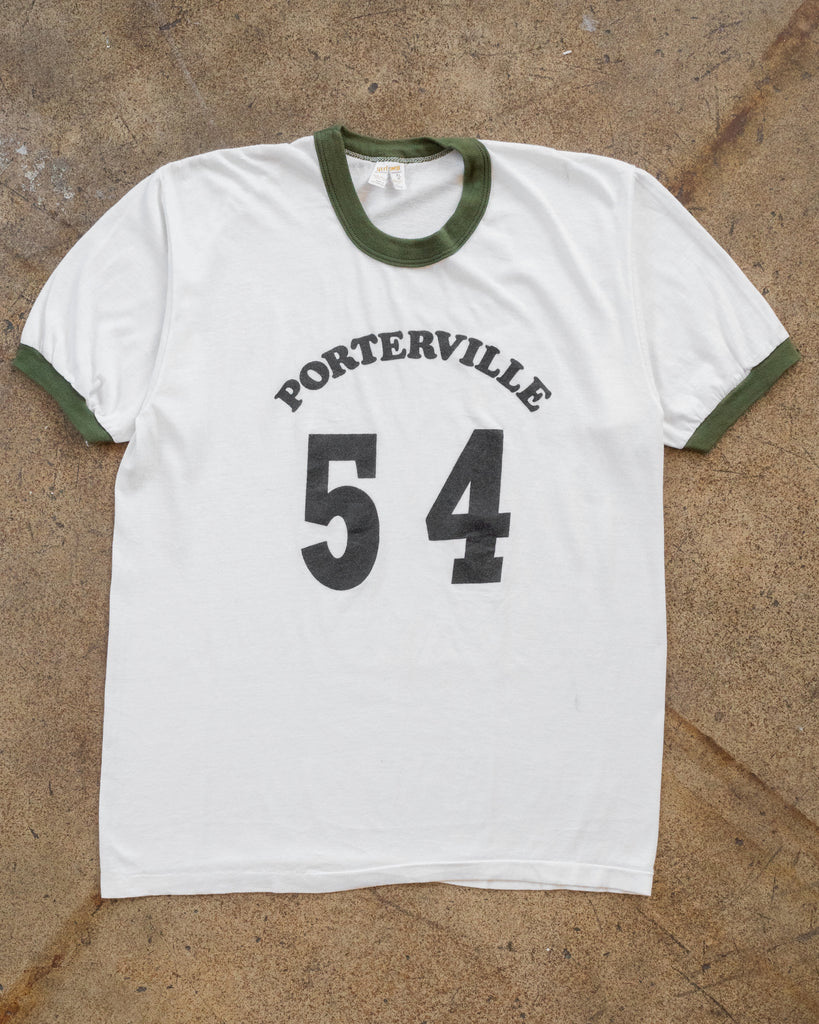 Single Stitched "Porterville" Ringer Tee - 1980s