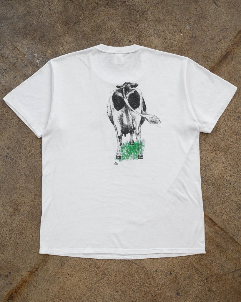 Single Stitched "Cow" Tee - 1990s back photo