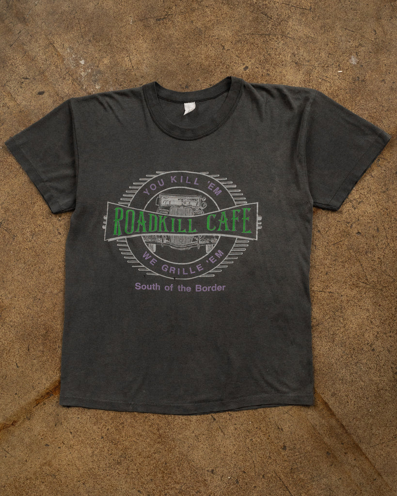 Single Stitched "Roadkill Cafe" Faded Tee - 1990s