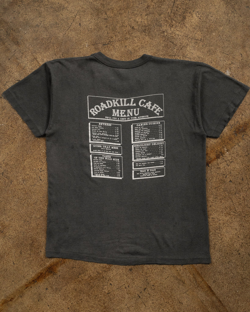 Single Stitched "Roadkill Cafe" Faded Tee - 1990s - back