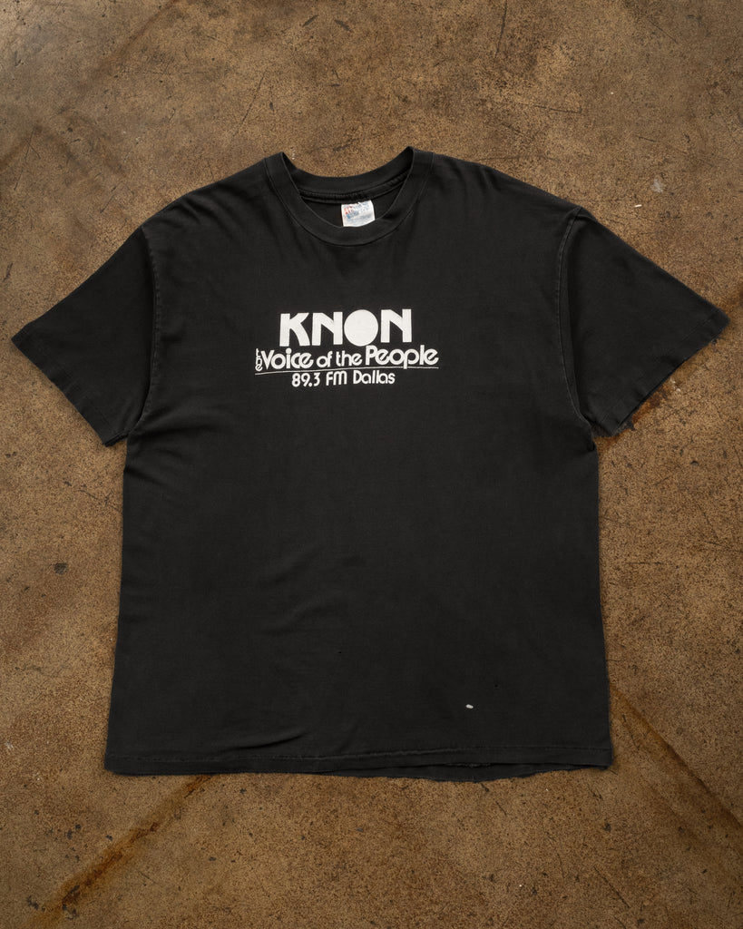 Single Stitched "KNON The Voice Of The People" Tee - 1990s