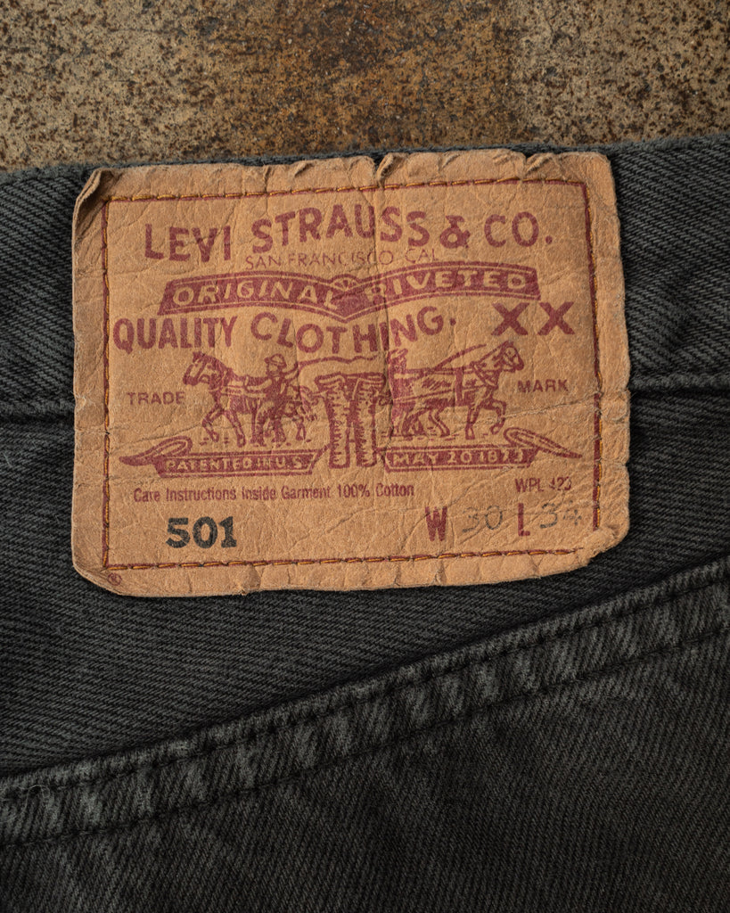 sun faded levis back patch