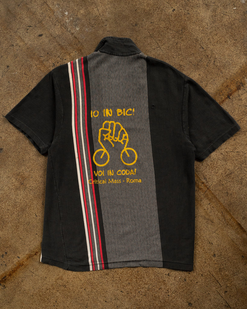 Single Stitched Cyclist Polo Shirt - 1990s back photo