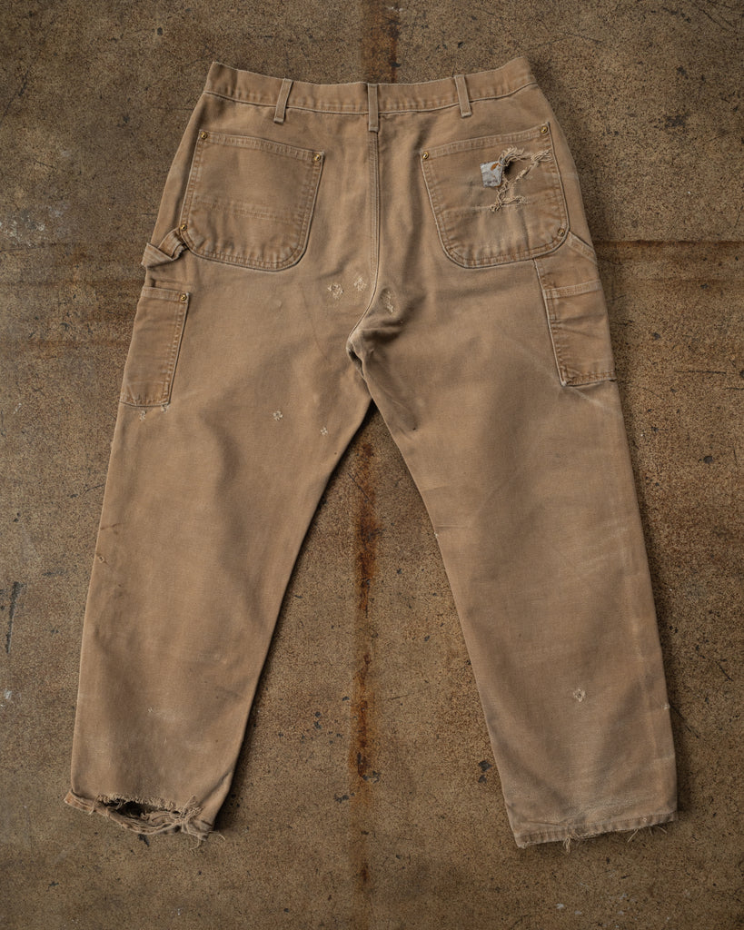 carhartt distressed pant back photo