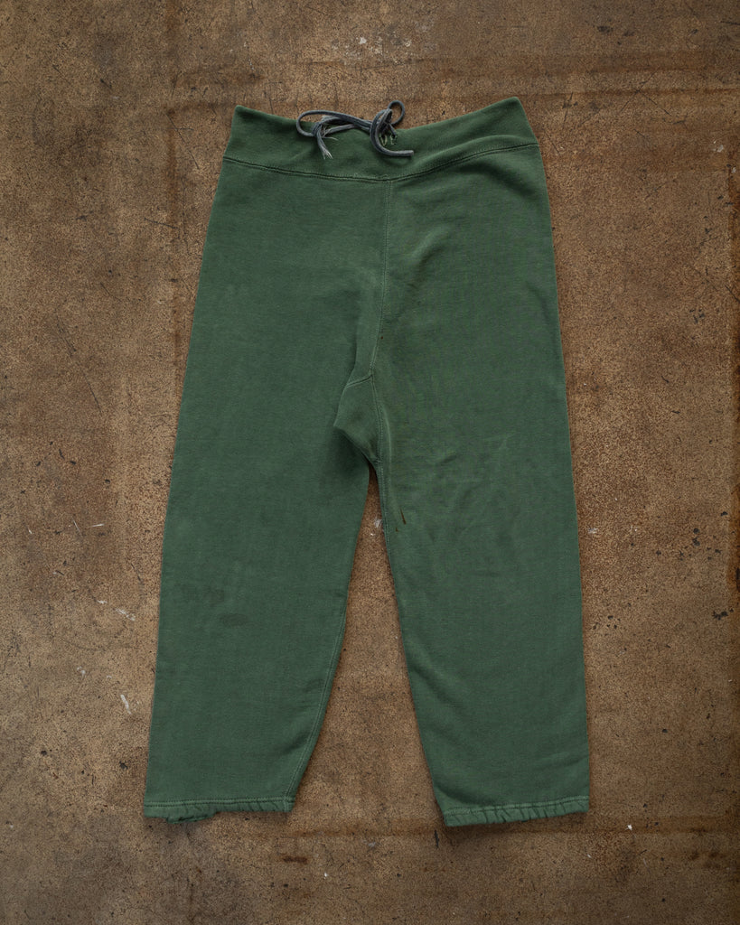 Faded Green Sweatpants - 1950s/60s
