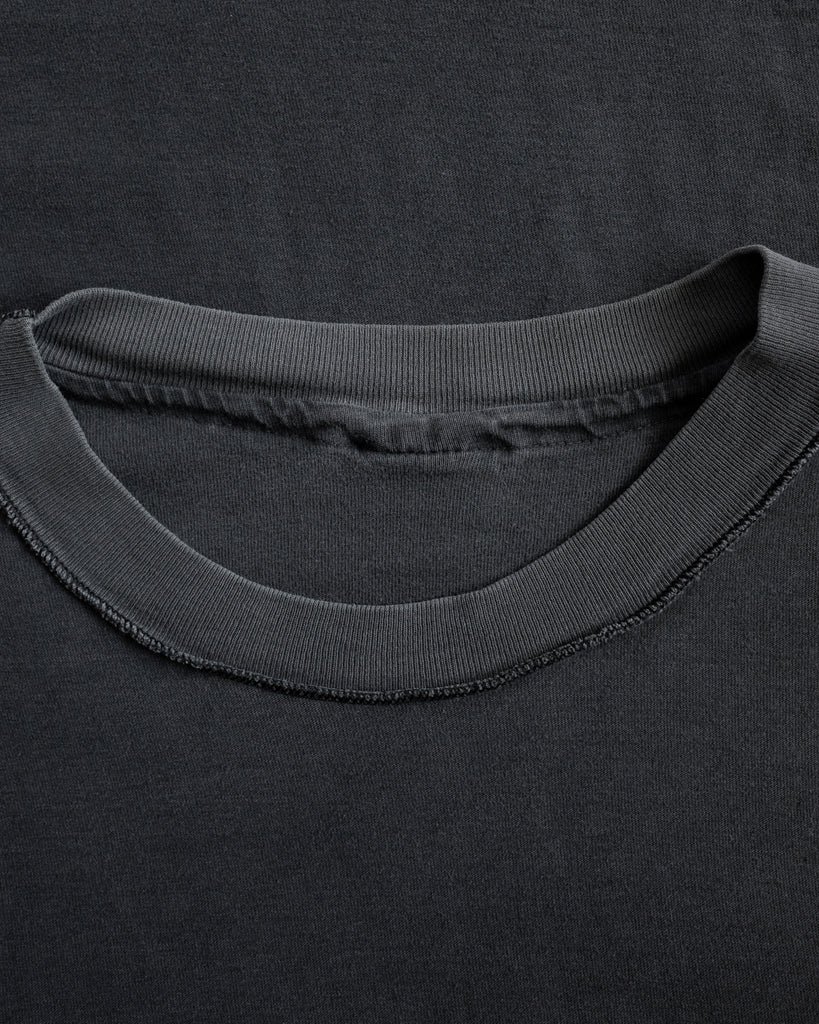 Single Stitched Black Inside-Out Tee - 1980s detail photo