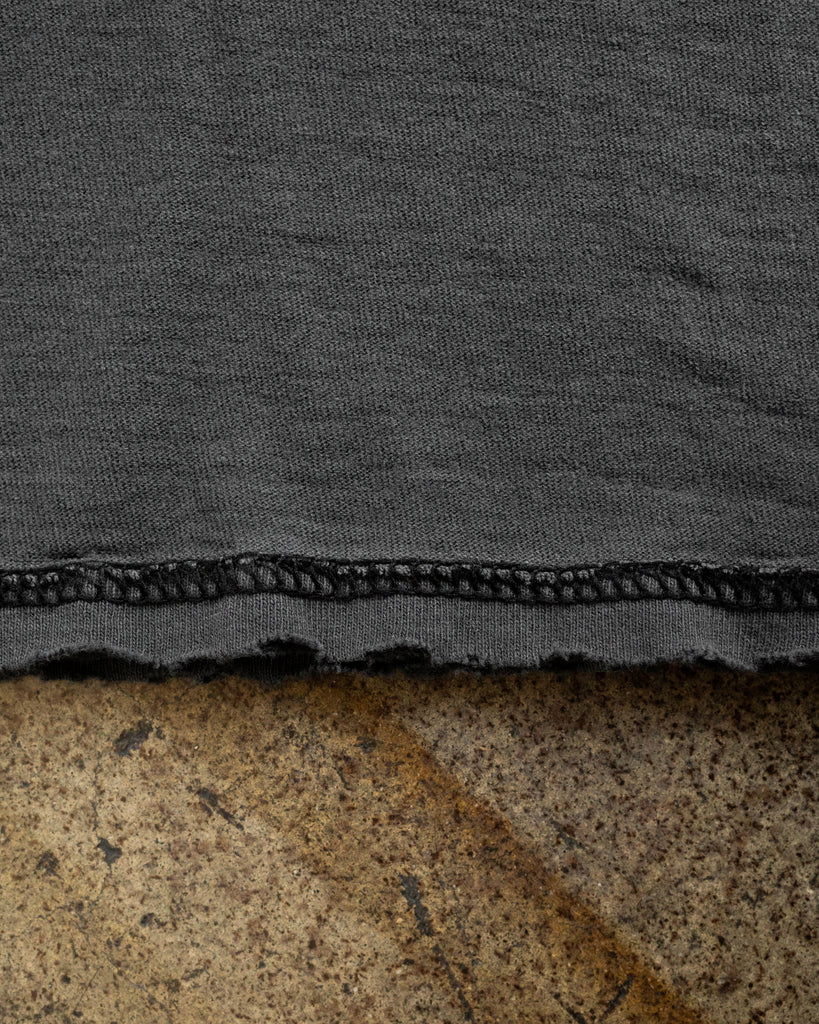 Single Stitched Black Blank Tee - 1990s detail photo