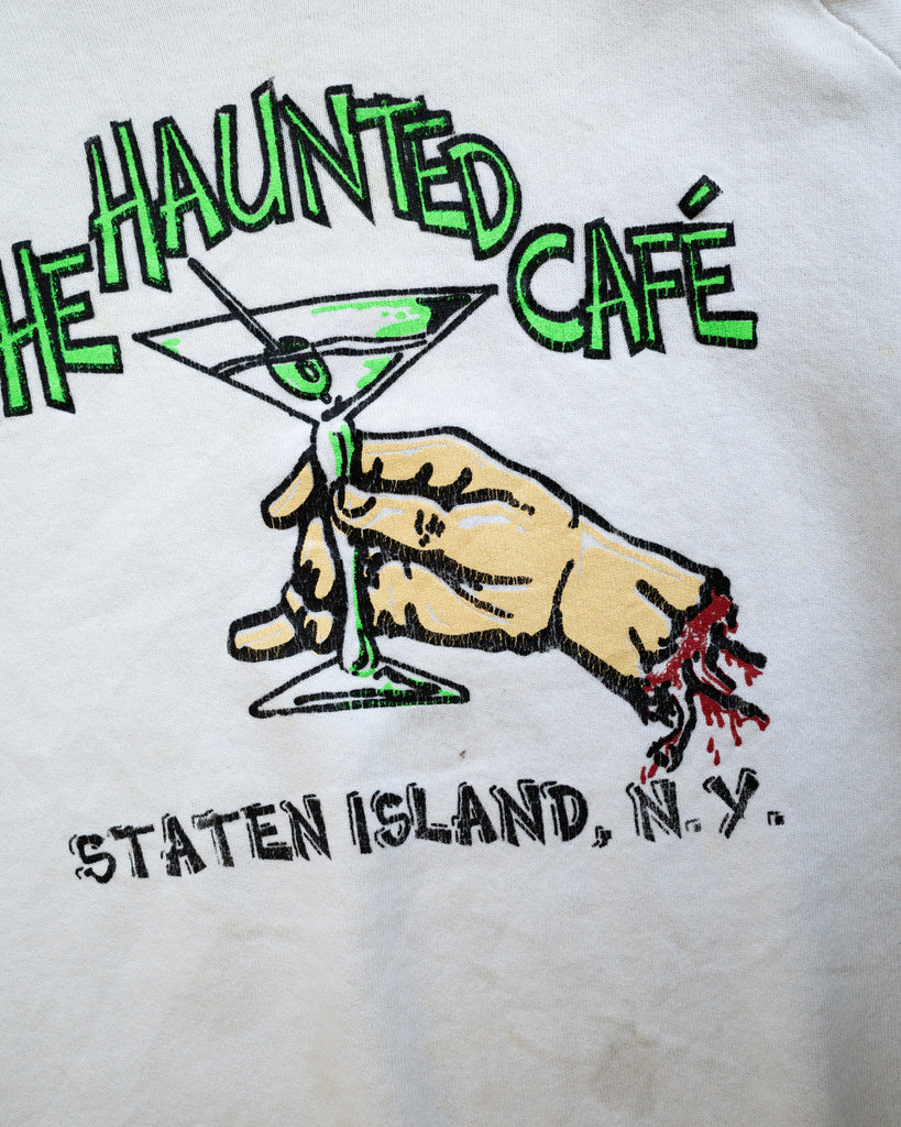 "The Haunted Café" Raglan Sweatshirt - 1980s detail photo