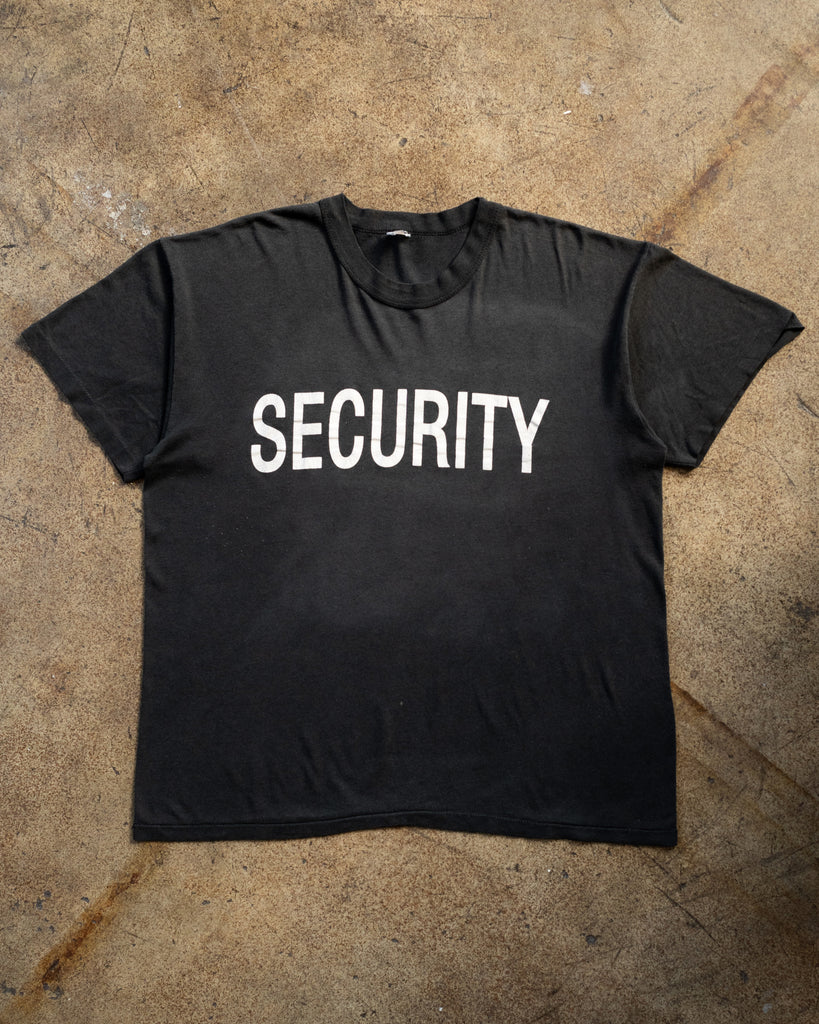 Single Stitched "Security" Tee - 1990s