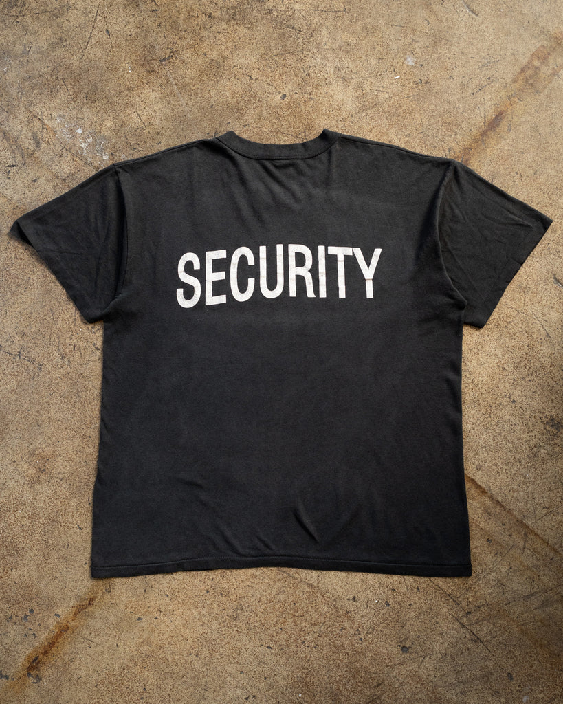 Single Stitched "Security" Tee - 1990s back photo