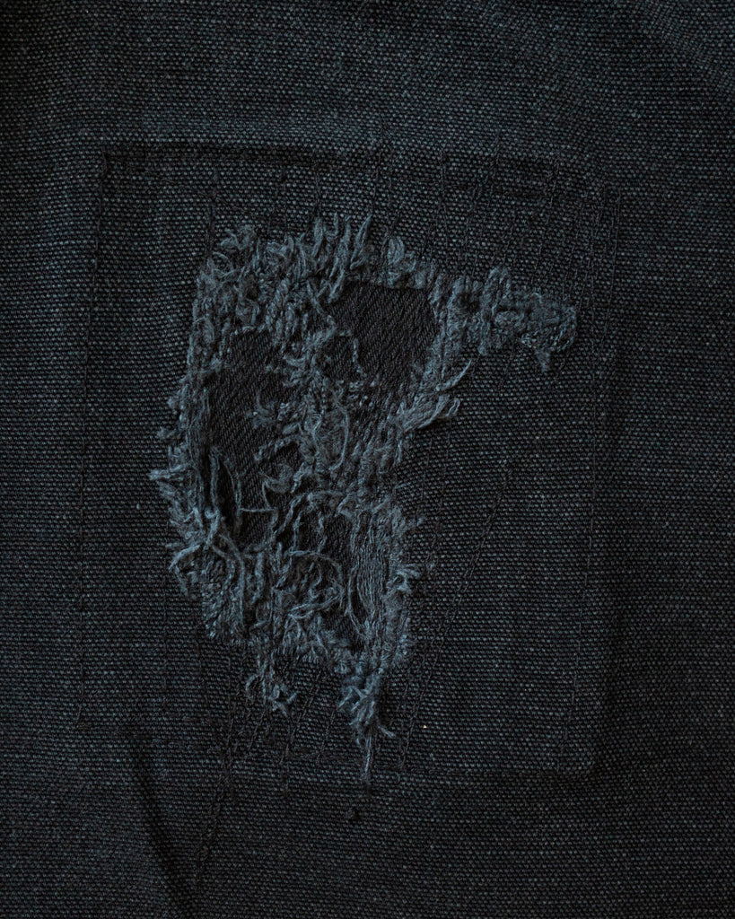 Levi's 501 Blue Black Double Knee Work Pants - 1990s detail photo