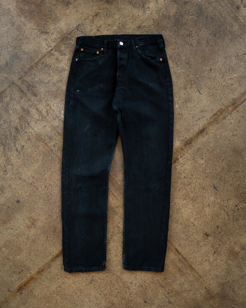 Levi's 501 Blue Black Jeans - 1990s